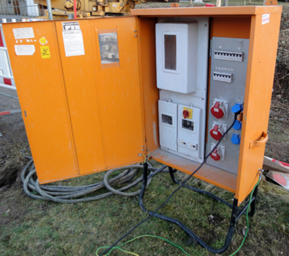 Baustromkasten bei Elektrotechnik Ort in Höchstadt